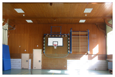 Augustinerschule Friedberg, vor Baubeginn Juni 2007