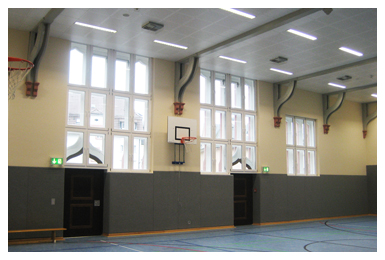 Augustinerschule Friedberg, Fenster und T&uuml;ren wurden erneuert