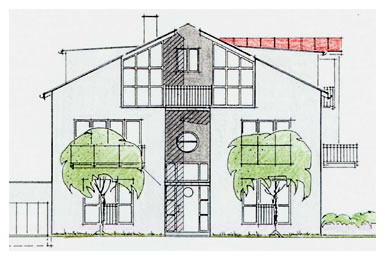 Mehrfamilien-Haus, Mozartstrae