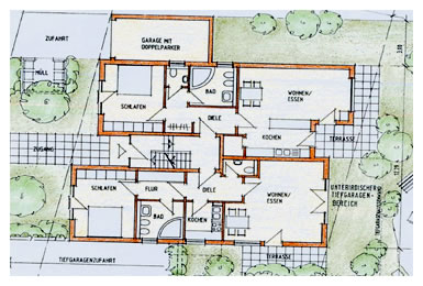 Mehrfamilien-Haus, Mozartstrae