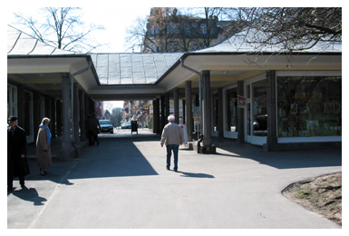 Eingangstor Alte Kolonnaden, Bad Nauheim