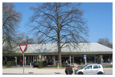 Eingangstor Alte Kolonnaden, Bad Nauheim