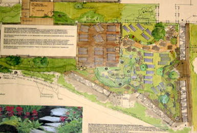 Japanischer Wellnessbereich & Mediterrane Gartenanlage